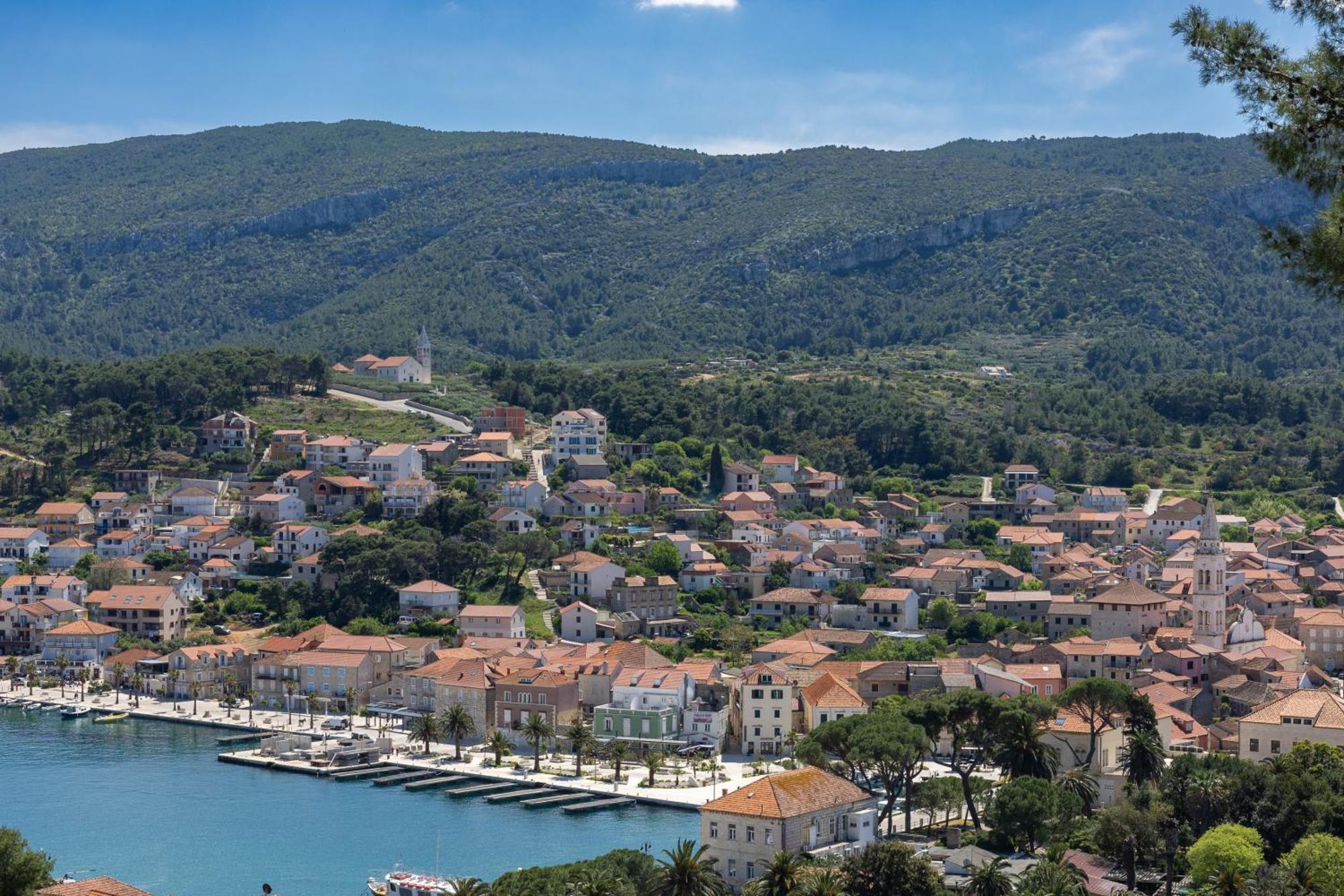 Villa Vista Hvar 耶尔萨 外观 照片