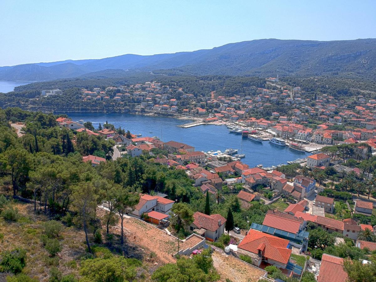 Villa Vista Hvar 耶尔萨 外观 照片